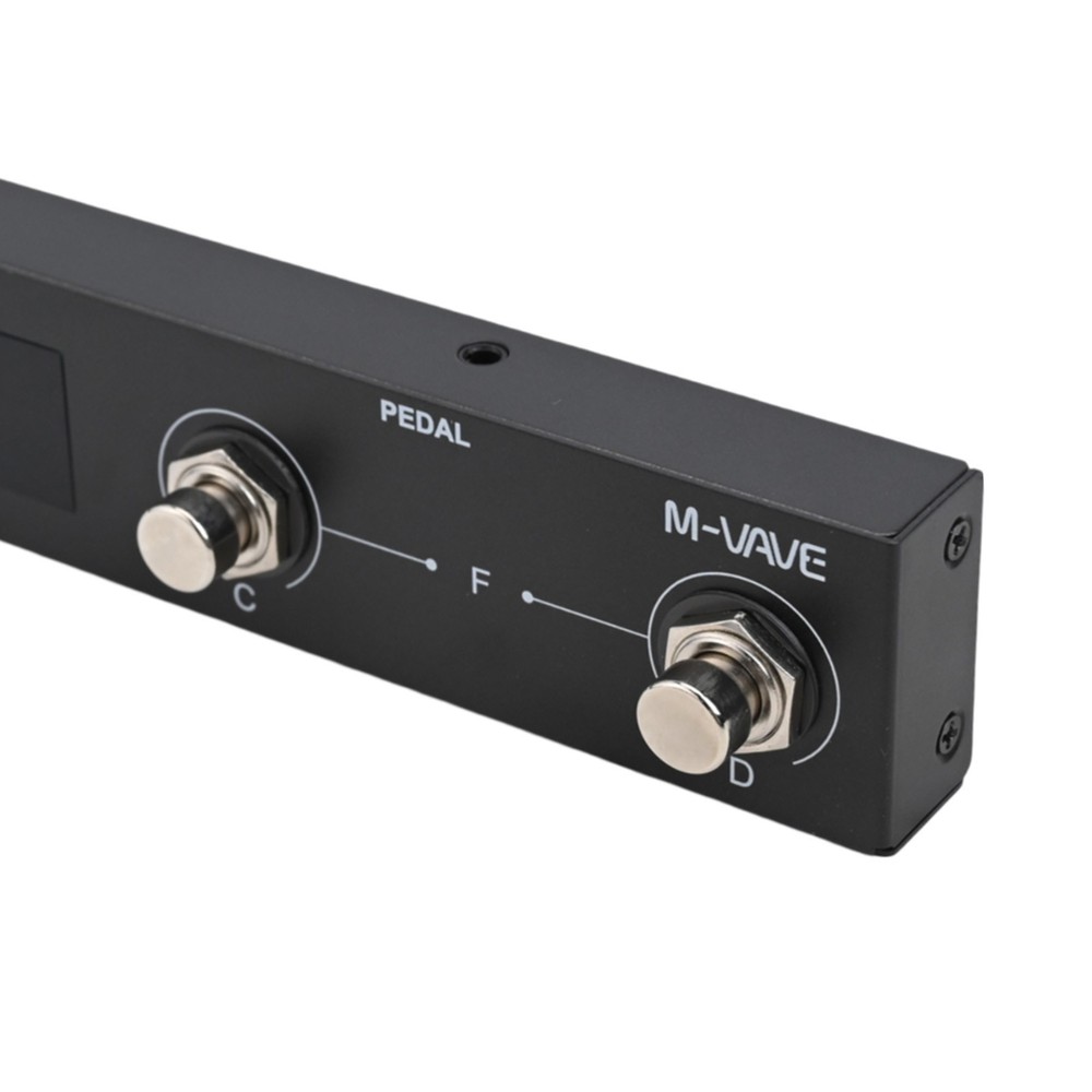 For M-VAVE Chocolate Plus For MIDI Footswitch Controller Rechargeable 4Buttons