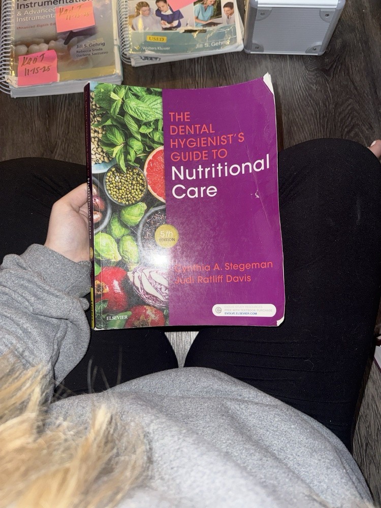 Dental Hygiene Textbooks and Typodont