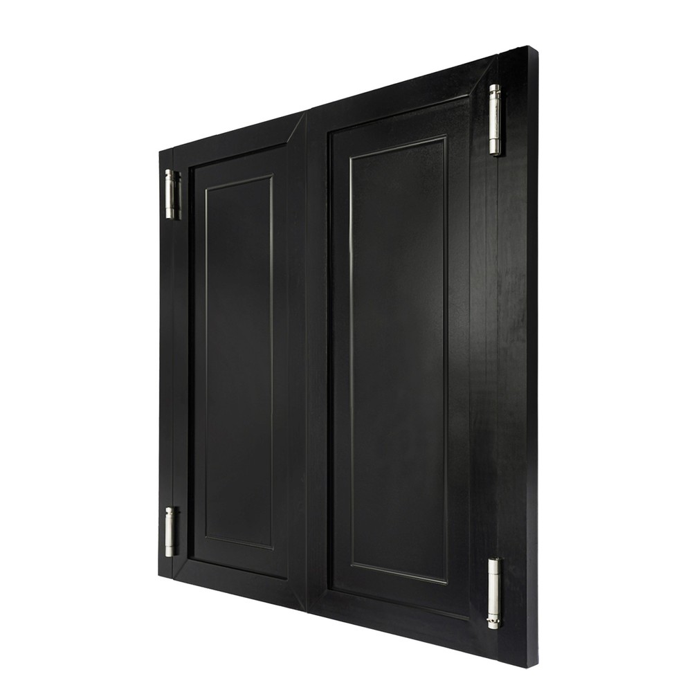 Stylish Solid Wood Swing Doors for Cafes and Interior Spaces