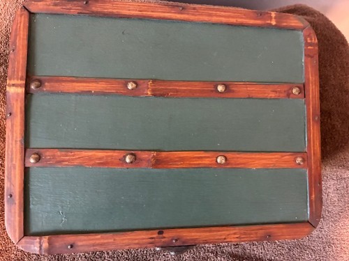 Vintage Primitive, Decorative Mini-Trunk