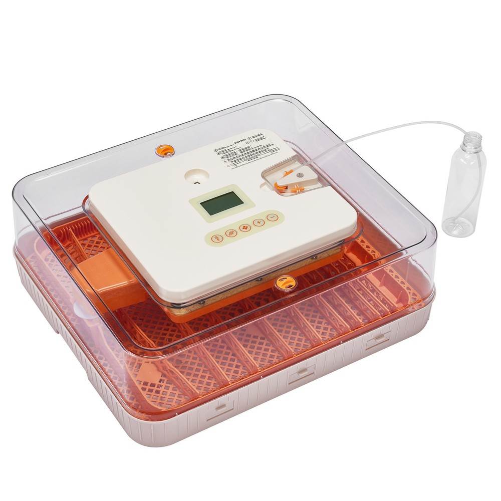 56 Egg Incubator with Automatic Egg Turning and Humidity Control 360° Viewing