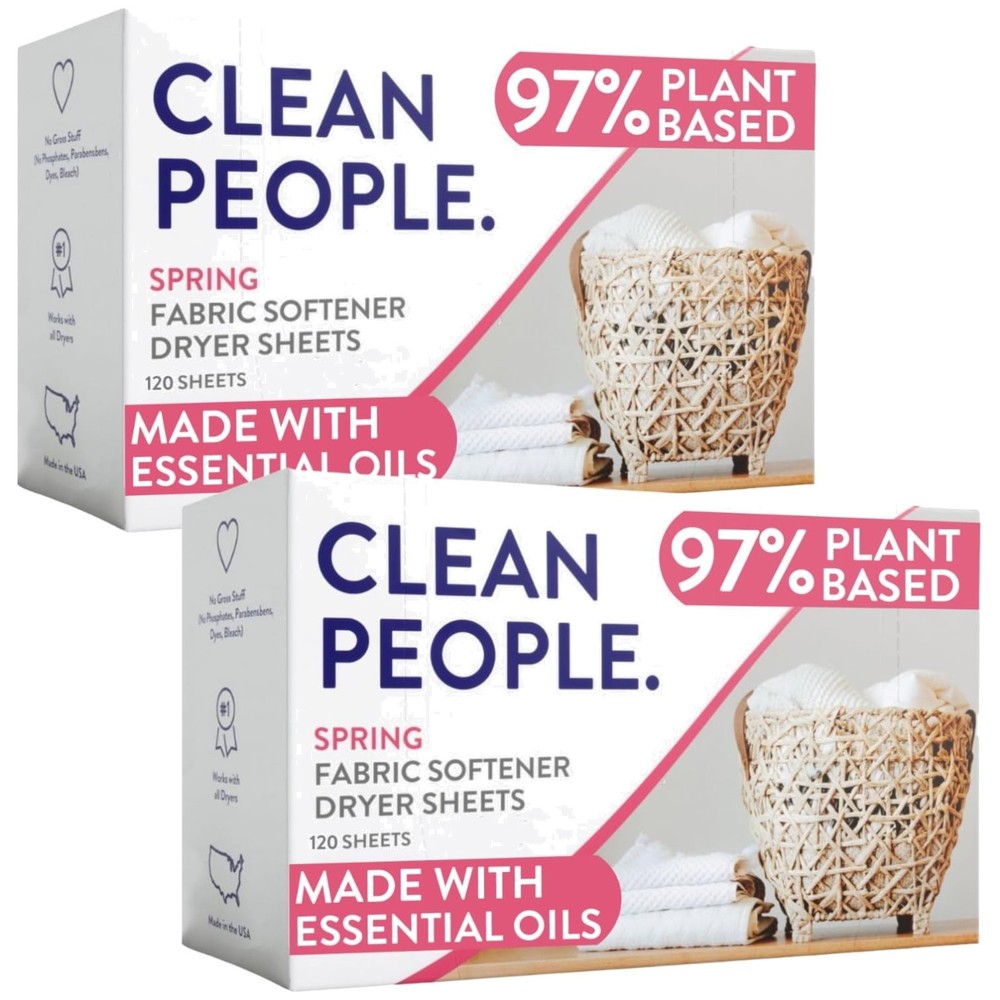 Static Cling Remover - Plant-Based Dryer Sheets - 240 Count