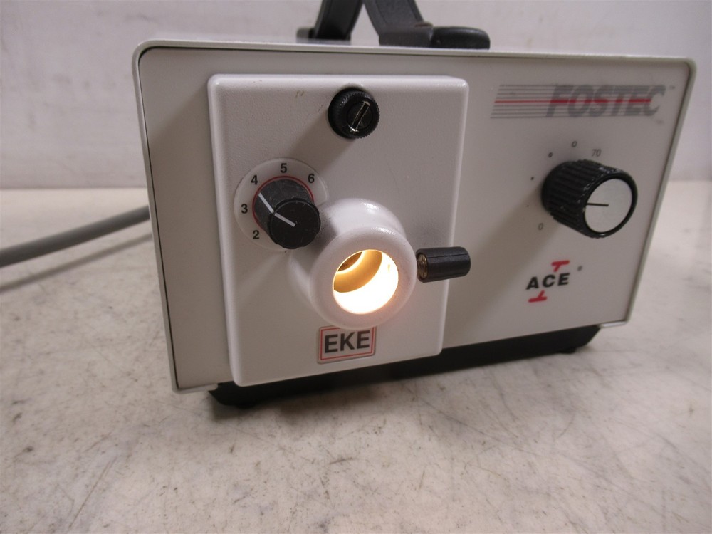 AC Halogen Light Source Optic Illuminator Fostec ACE EKE Light Source 20520