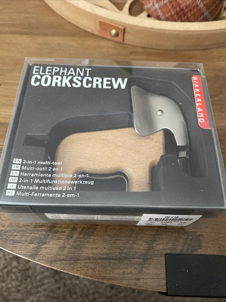 Kikkerland  Elephant Corkscrew