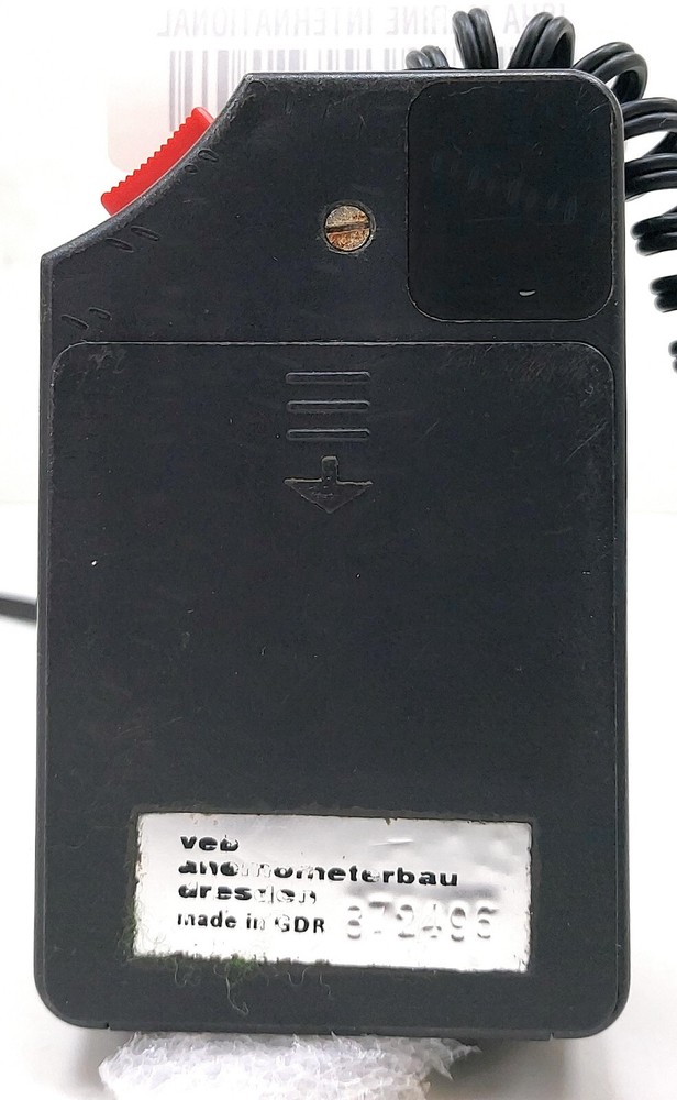 VEB Handheld Anemometer Analog Meter 872496