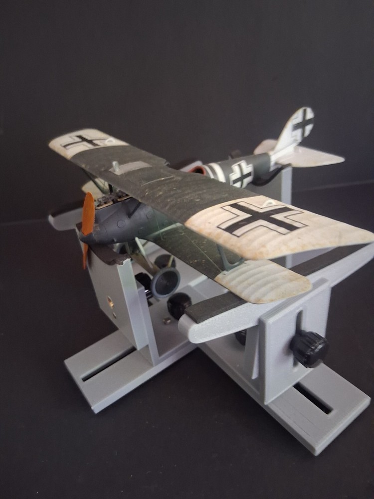 scale model airplane holder/base. For 1/72, 1/48, 1/32