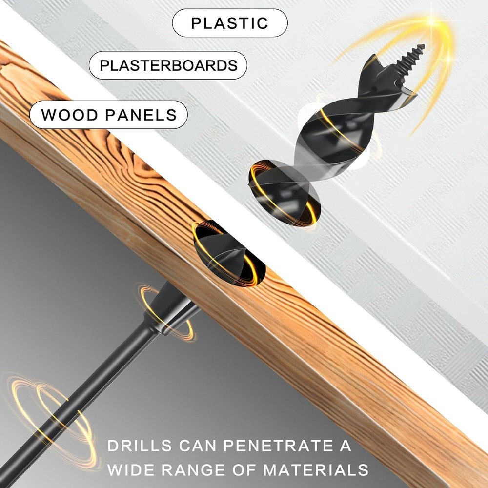 Flexible Drill Bit for Wire Pulling with Guide Ball Kit,3/4 54 in. (4.5 FT)