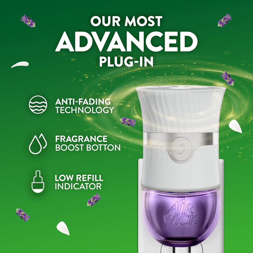 Air Wick Lavender Chamomile Plug In Refill 2ct Essential Oils