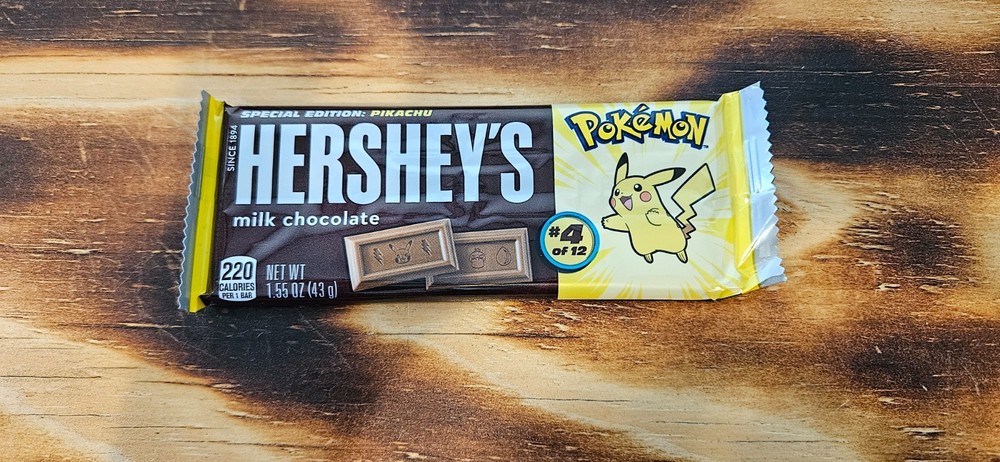 Special Edition Pokemon Hershey's Chocolate Bar Pikachu #4