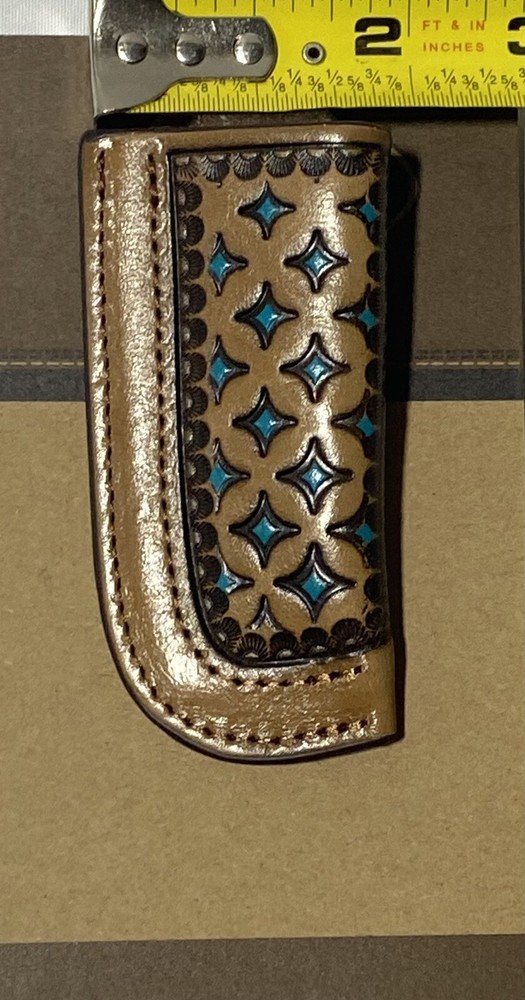 JUSTIN KNIFE SHEATH - DIAMOND TOOLED