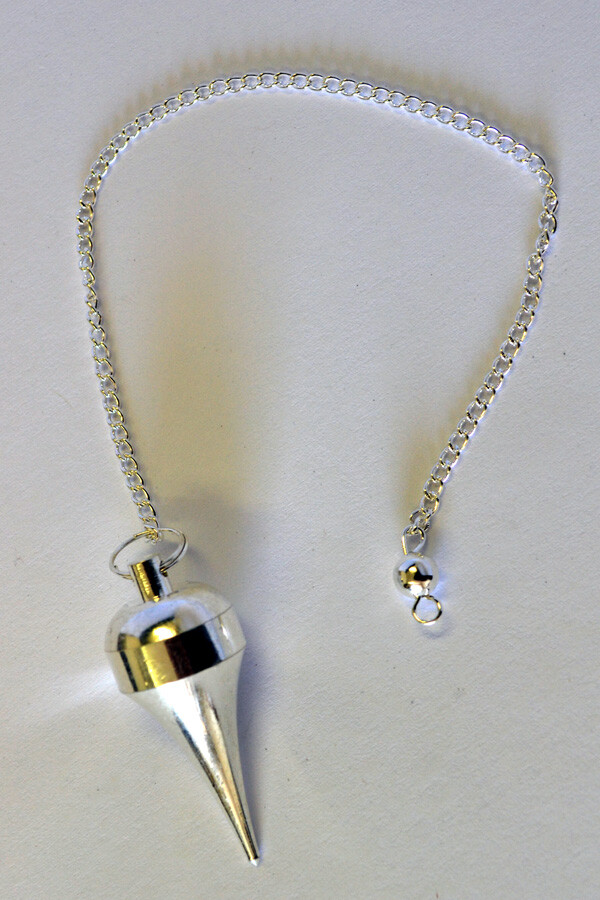 Silver Finish Pendulum 1.5"L with Chain