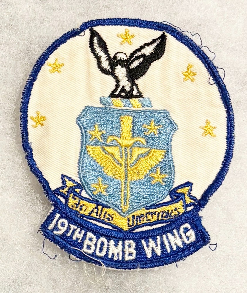 1960's USAF 19th Bomb Wing Squadron Patch