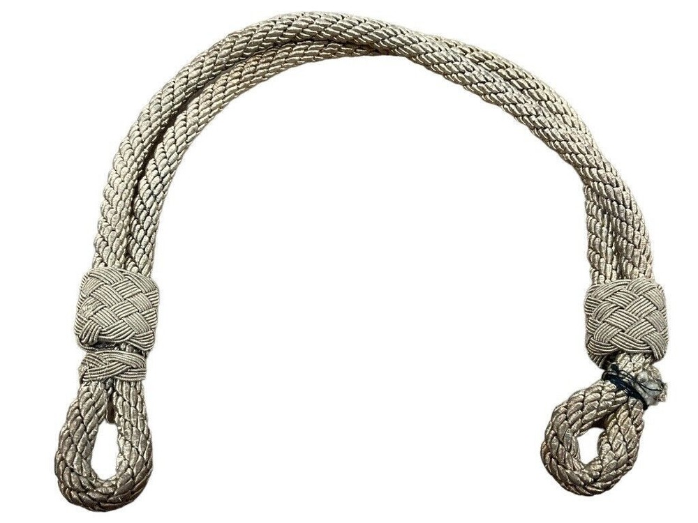 WW2 German Officers Silver Chin Strap For Peak Cap