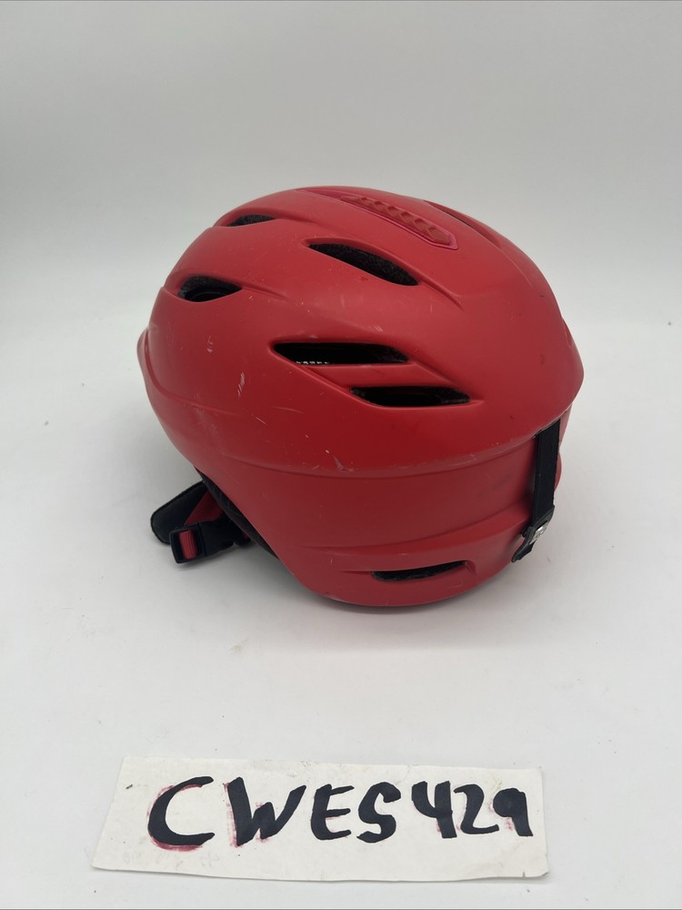 Giro X-Static Snow Ski Snowboard Helmet - Matte Red - Size: Medium Adjustable