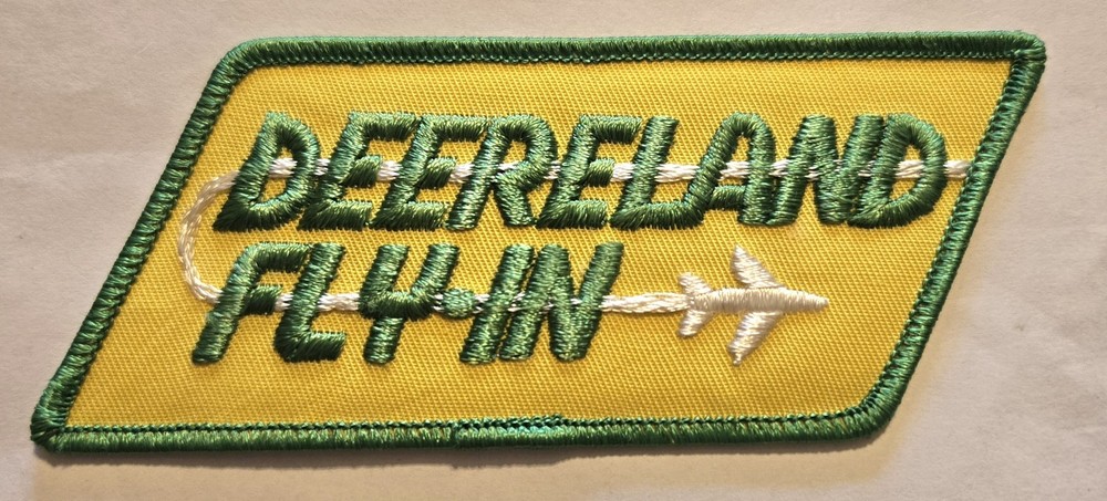 John Deere Headquarters Deerland Flyor Patch 5" Unused M28