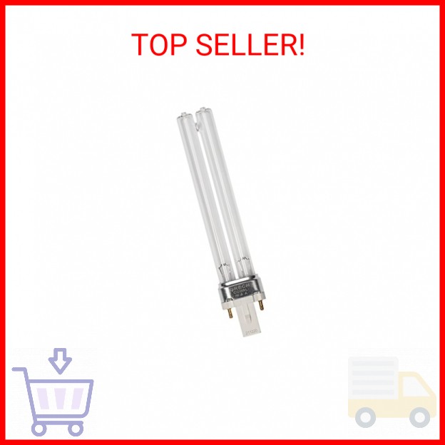 Oxyful 9W UV Ultraviolet G23-2 pin Base Replacement Light Clarifier Lamp Filter
