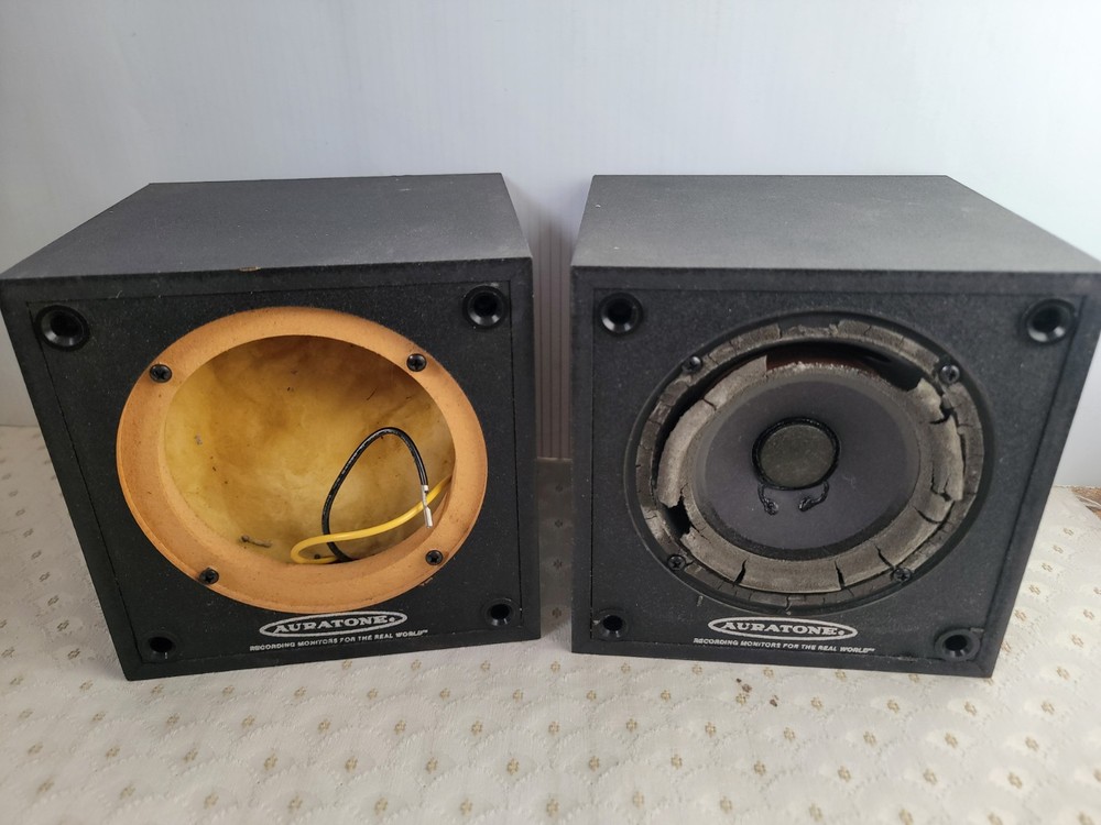 Auratone Super-Soundcube monitors FOR PARTS