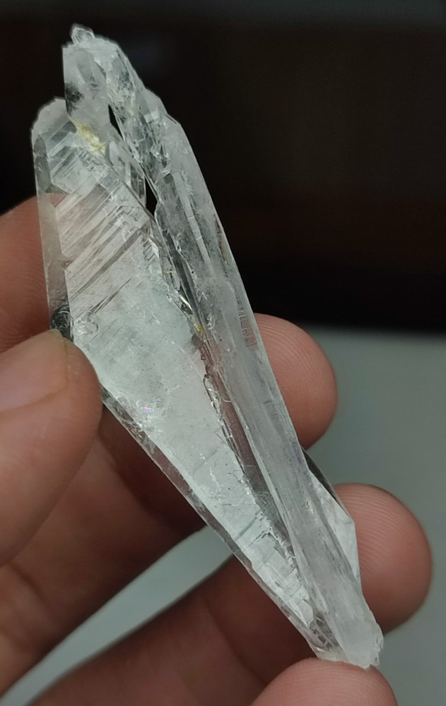 Faden Quartz Crystal With Beautiful Luster & Unique Growth-Pk