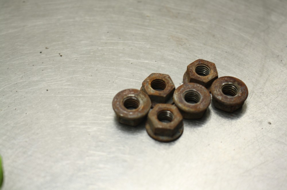 05-07 Triumph Sprint ST1050 Exhaust Header Nuts Bolts