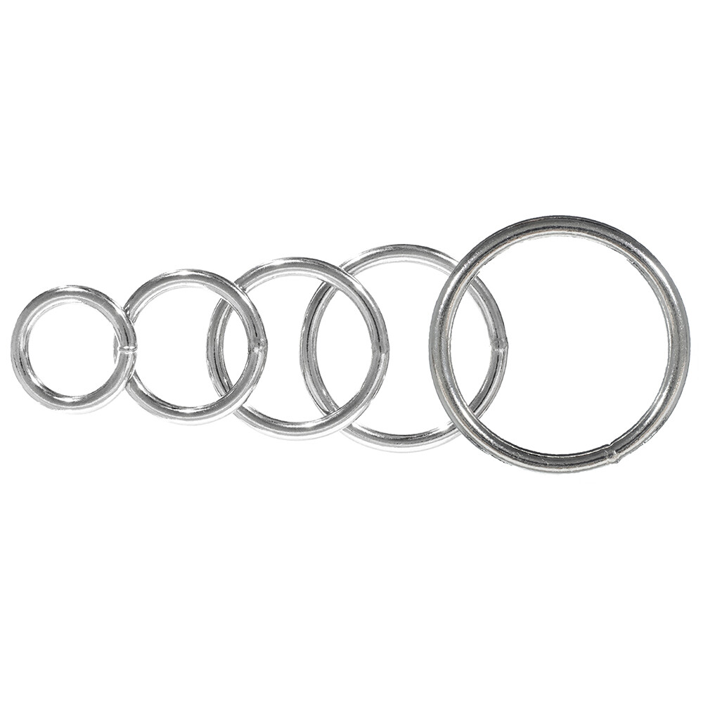 Welded Steel O-Rings – Great for DIY Projects, Decoration & Art