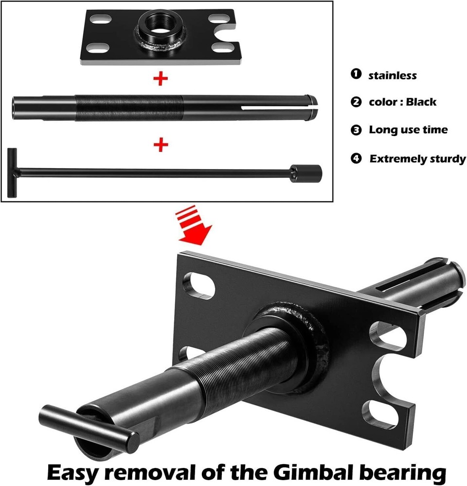 Gimbal Bearing Puller Alignment Tool & Hinge Pin Tool For Mercruiser Alpha Bravo