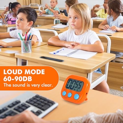 Pack Multi-Function Electronic Timer, Learning Management, Suitable for 6
