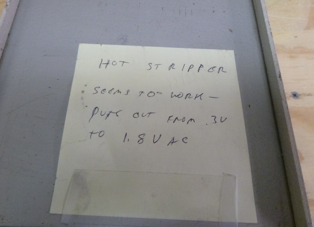 EPE Technology Model 875 Thermal wire stripper PSU