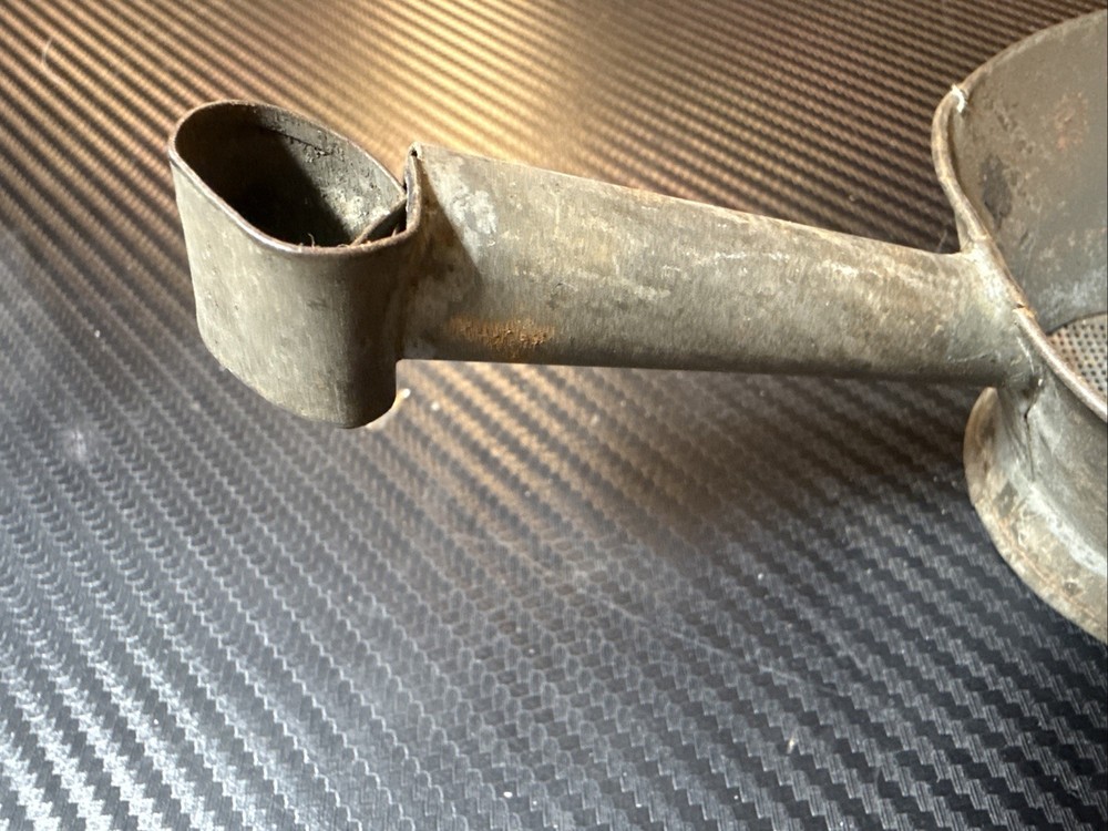 Antique Metal Ladle Strainer