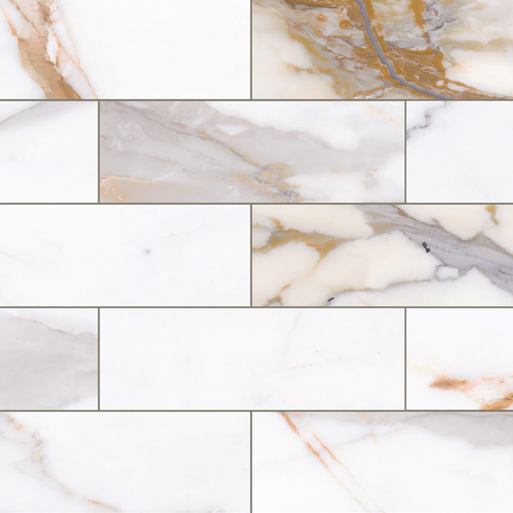 SUNWINGS 30-Sheet 4"x12" Subway Peel and Stick Backsplash Wall Tile