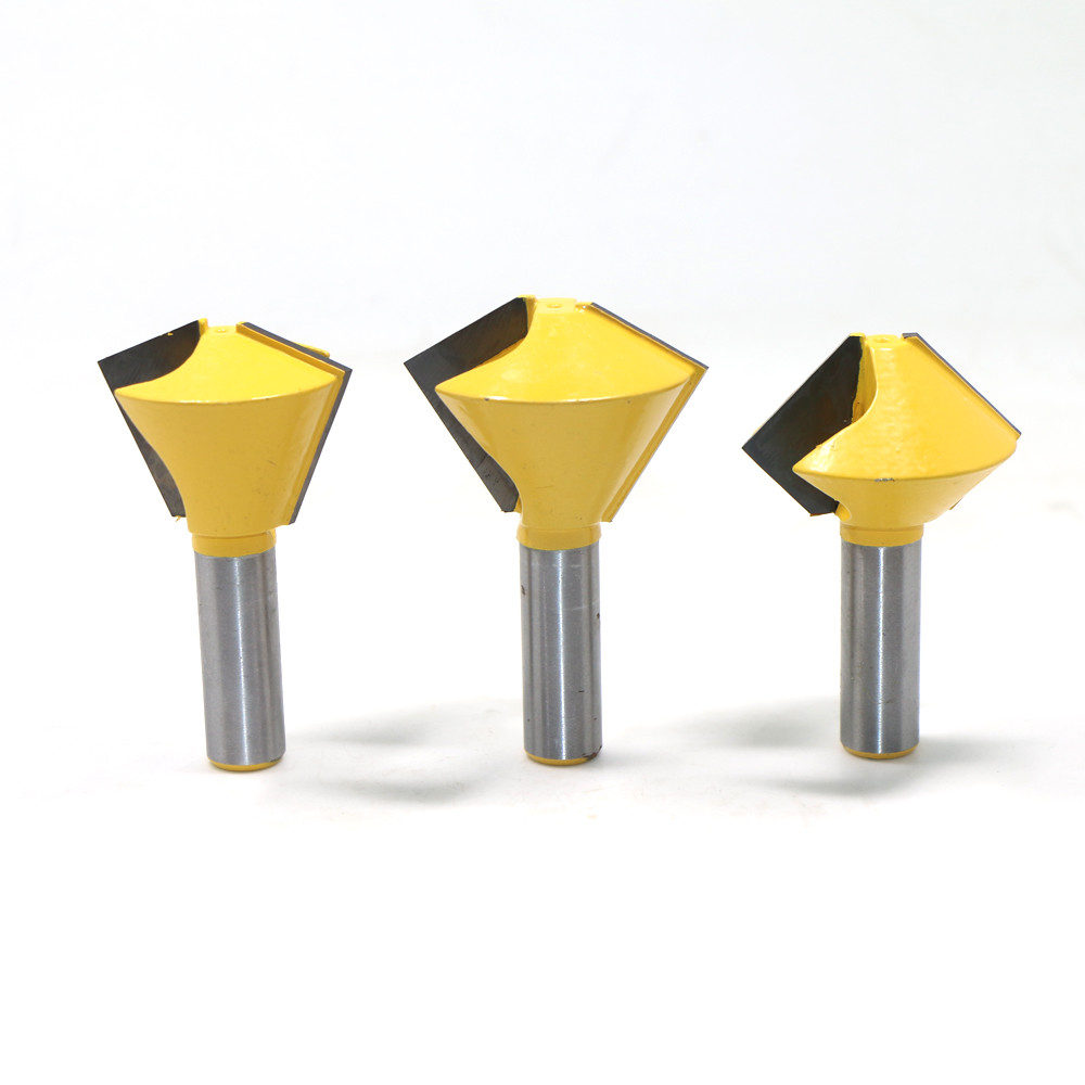 3 Bit Bird's Mouth Router Bit Set - 1/2" Shank