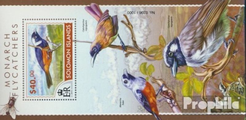 Salomoninseln miniature sheet 422 (complete issue) unmounted mint / never hinged