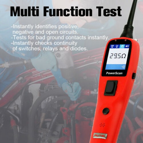 Autel PowerScan PS100 Electrical System Diagnostic Circuit Circuit Probe 12V 24V