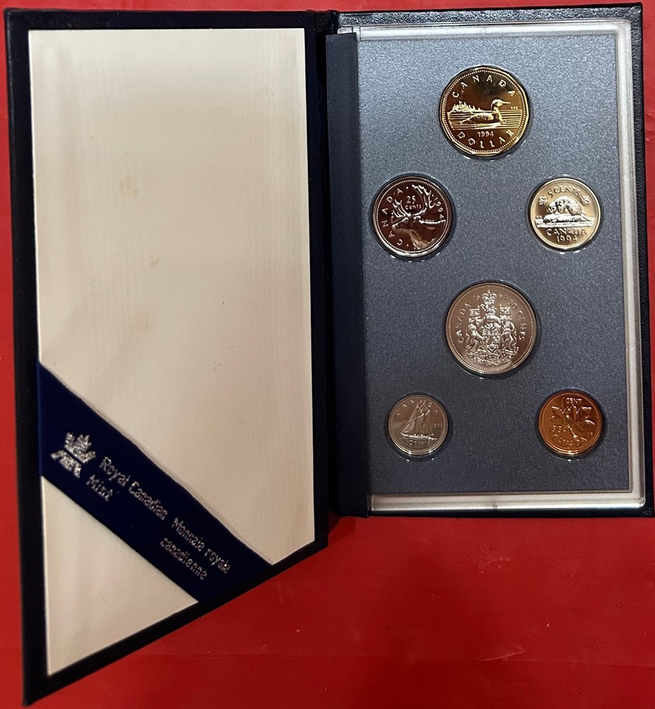 1994 Canada Specimen Set Plus COA & Box