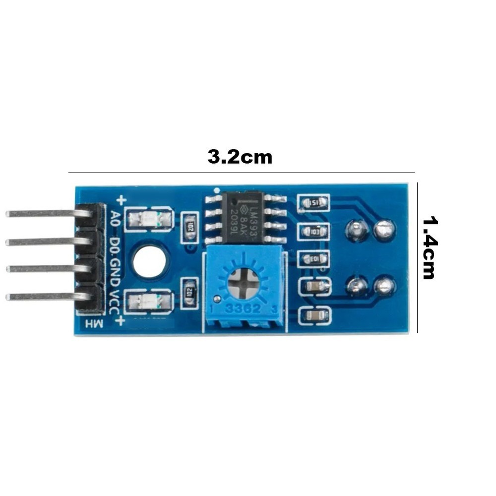 10 pcs TCRT5000 Infrared Sensor Modules with Adjustable Sensitivity for Robots