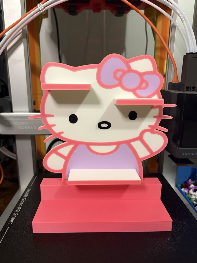 Hello Kitty Inspired Organizer Shelf