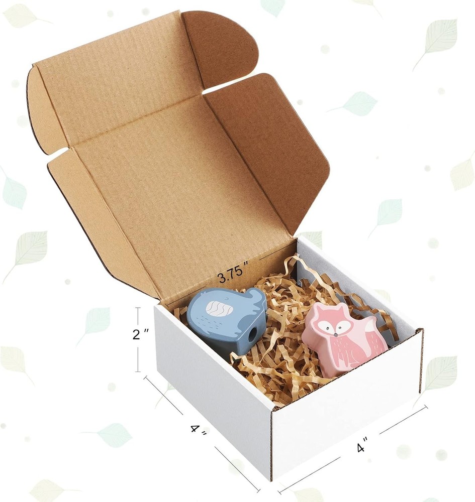 Multipurpose 4x4x2" Corrugated Mailers - 50 Durable Shipping Boxes for All Needs
