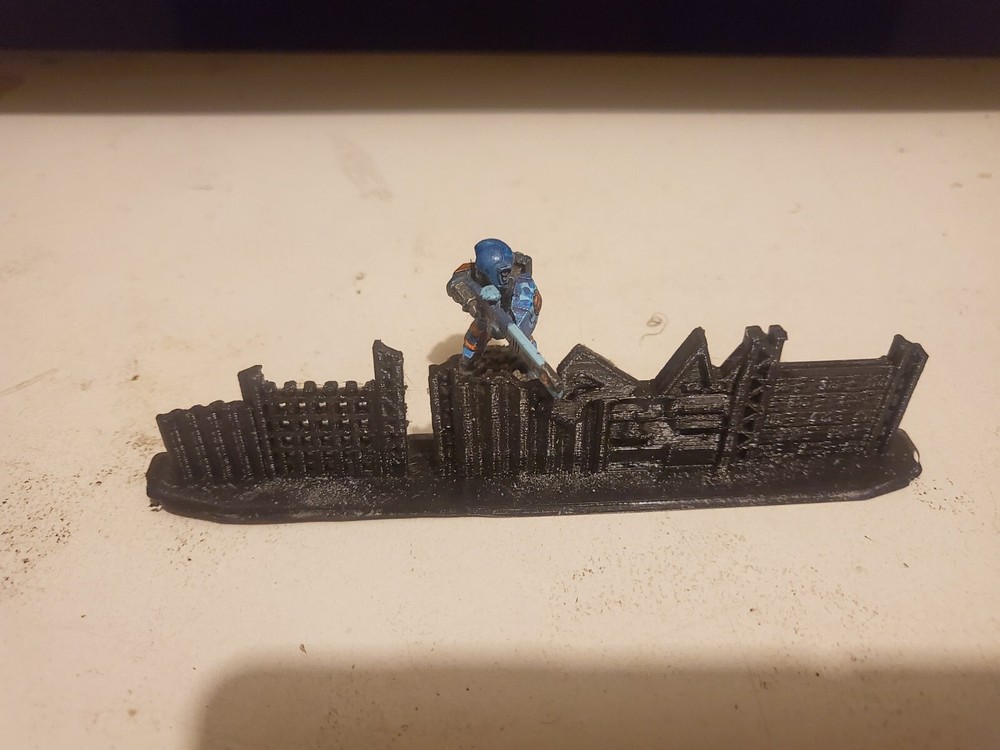 Wargaming scatter terrain scrap defense