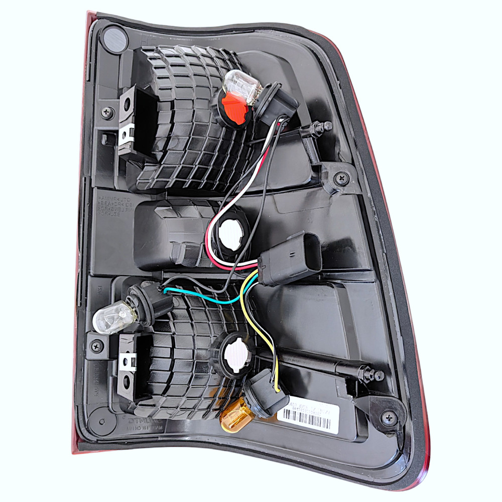 For 2019-2023 Ram 1500 Halogen Tail Light Chrome Bezel w/ Bulb Driver Left Side