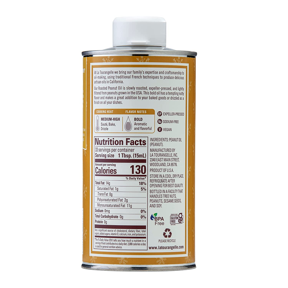 , Roasted Peanut Oil, 16.9 Fl. Oz.