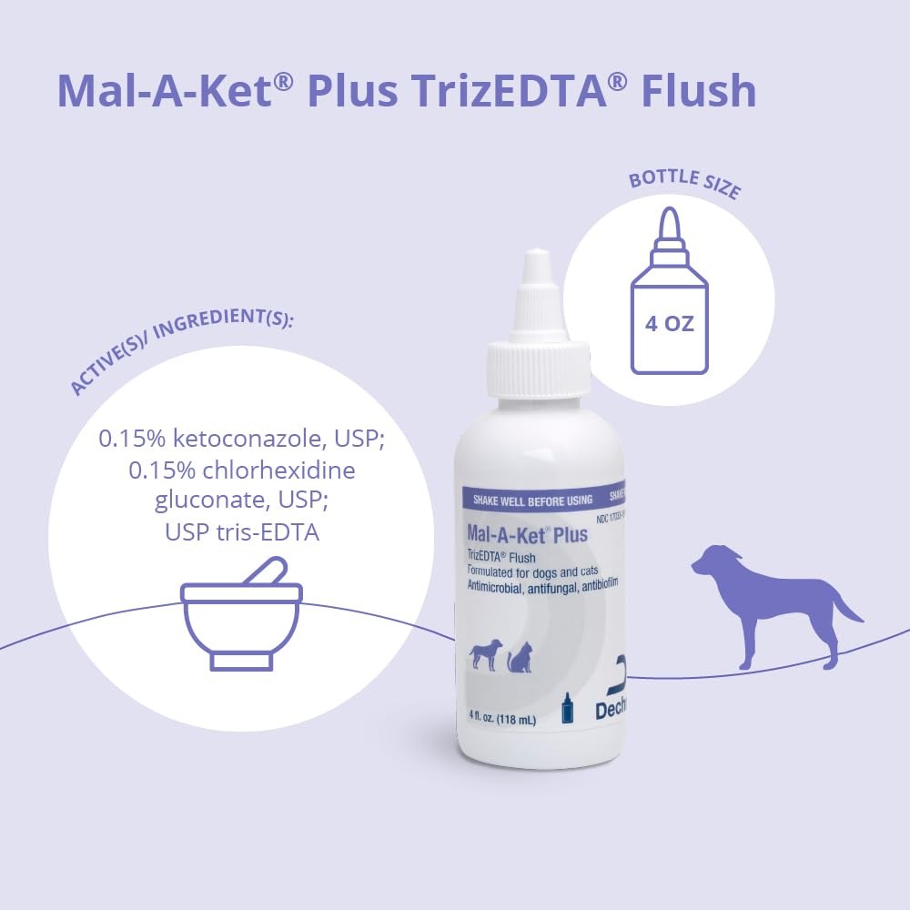 Plus TrizEDTA Flush for Cats and Dogs, 4 oz