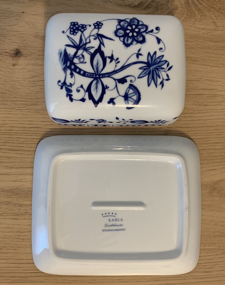 Butter Dish KAHLA Zwiebelmuster Onion Pattern