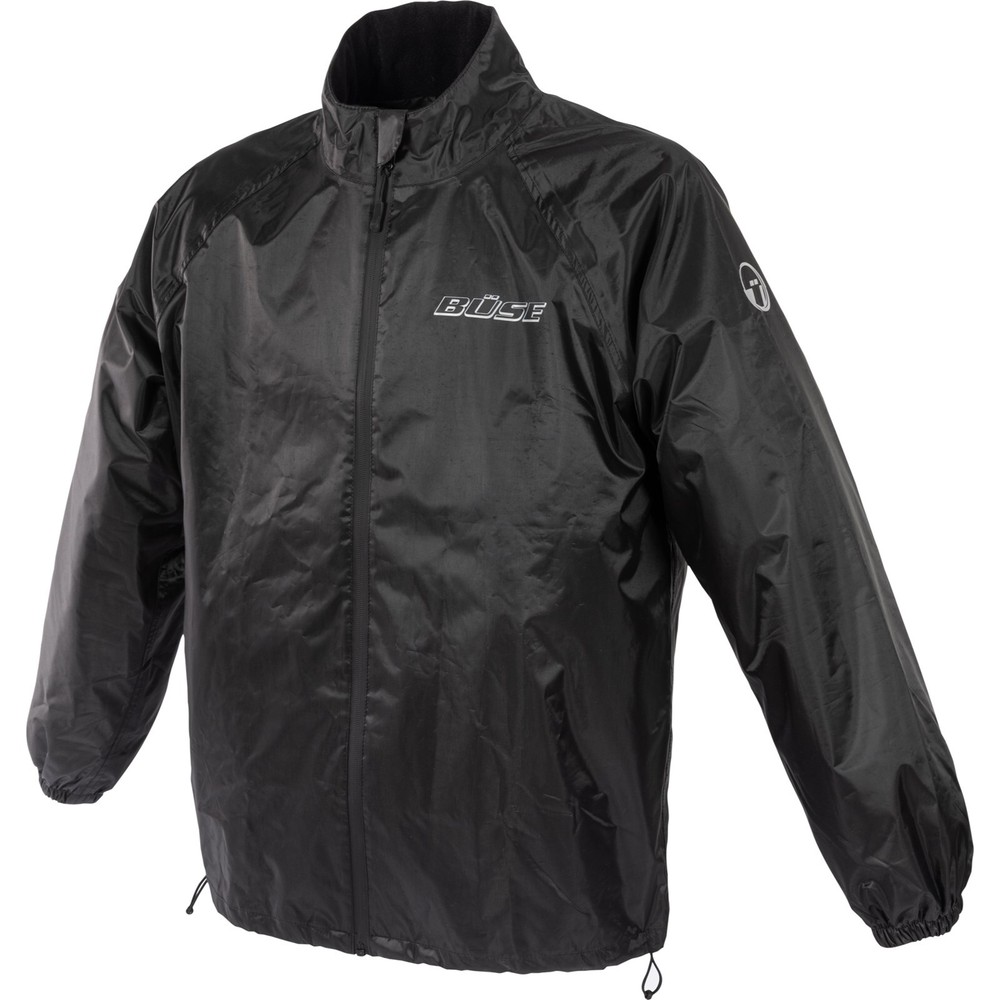 Motorcycle Rain Jacket 7XL - Büse Spray Waterproof Pull On Black