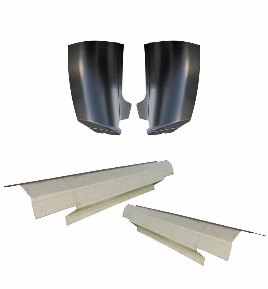 2007-2013 Silverado, 2 Door Outer Rocker Panel And Cab Corner Pair