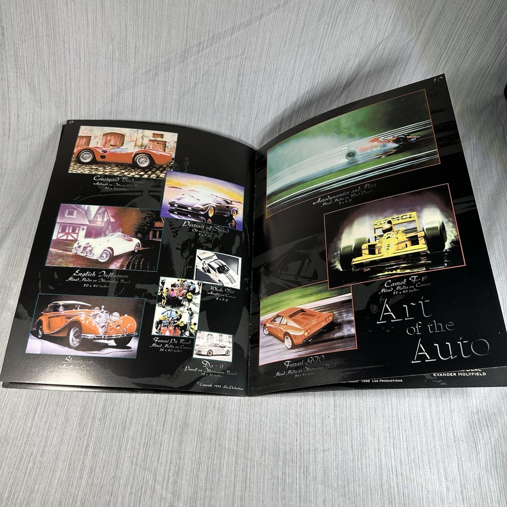 Artist Lee Bivens SIGNED Program 8x11 Autographed