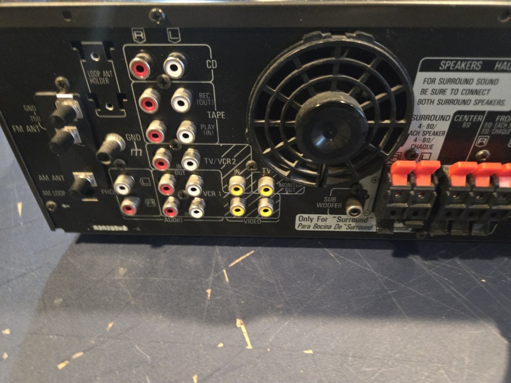 Technics SA-EX 500 Stereo Reciever Tested Works Used Good Condition