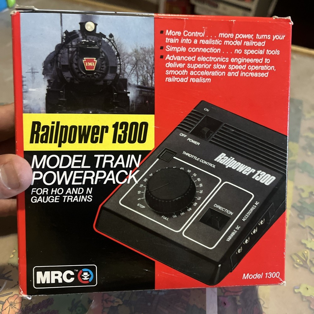 MRC 1300 Rail Power Model Train Transformer Power Pack