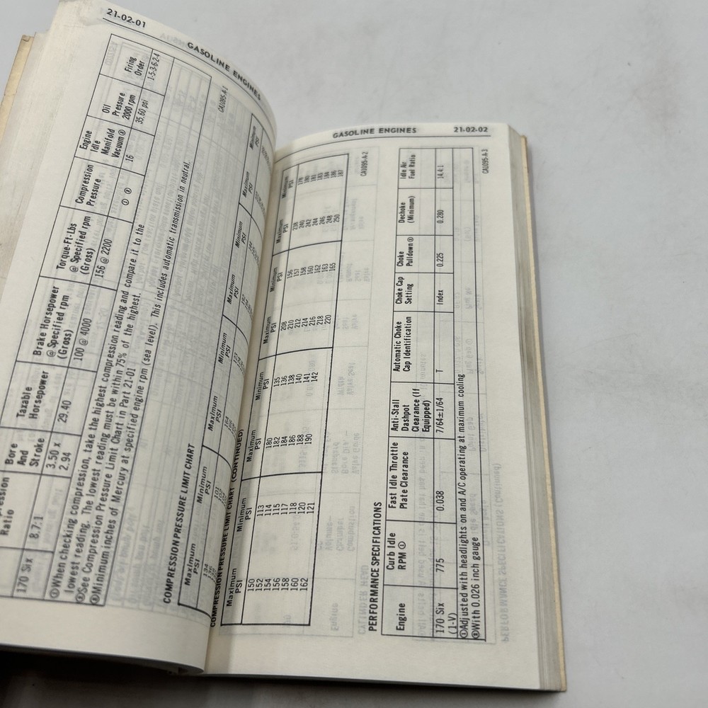 1970 Ford Truck Service Specification Book