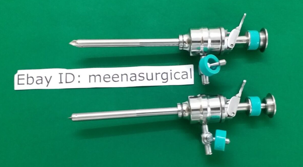 2pc Trocar Cannula 3mm Laparoscopic Laparoscopy Endoscopy Surgical Instruments