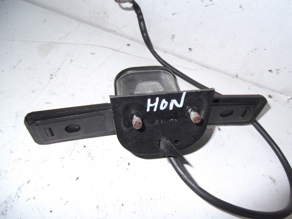 HONDA CBR NUMBER PLATE LIGHT