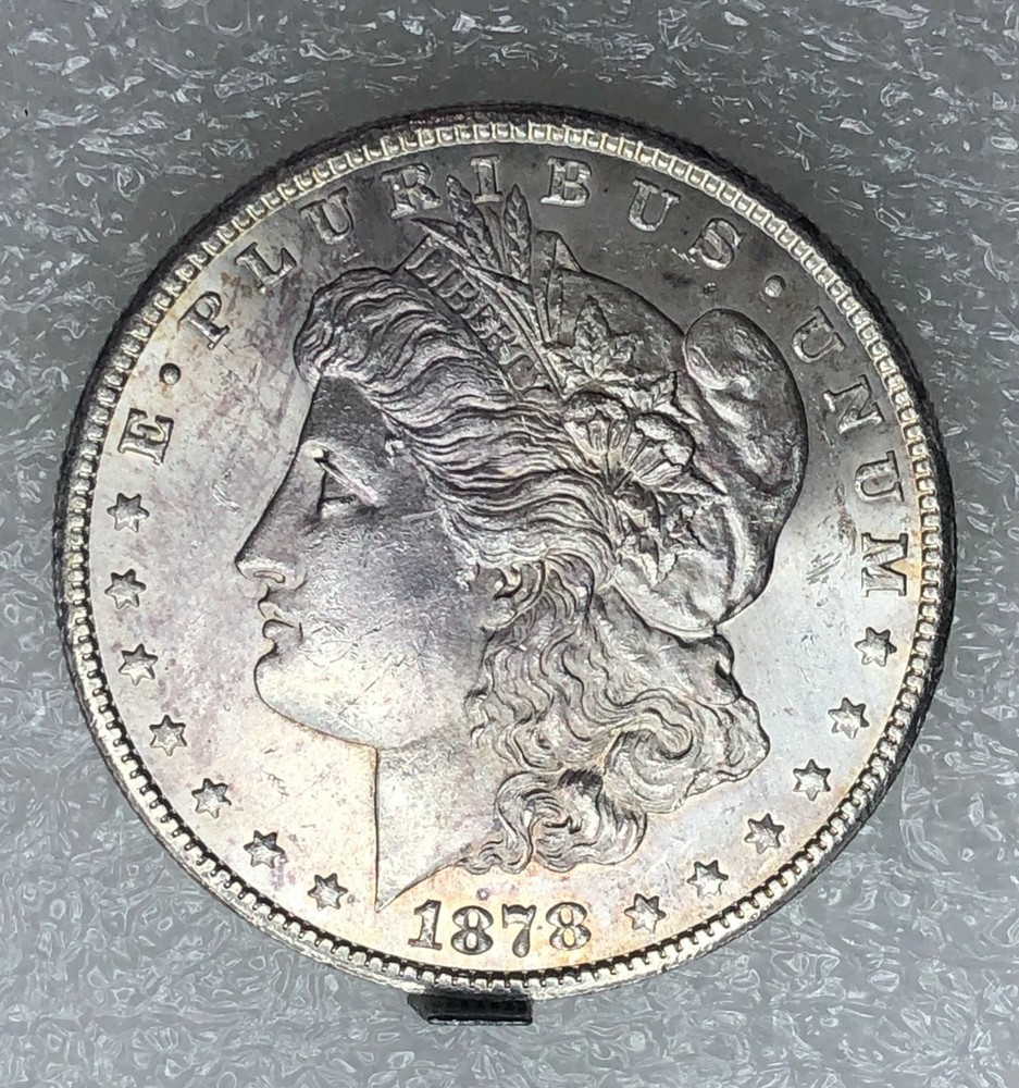 🇺🇸🇺🇸🇺🇸 1878 S MORGAN SILVER DOLLAR UNC. 🇺🇸🇺🇸🇺🇸